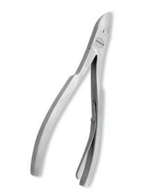 Nail Cutter, Single Spring. Mirror Finish.
