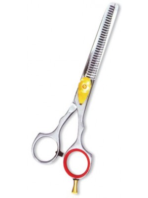 Rofessional Thinning Scissor. One Blade Teeth and One Blade Razor. Mirror Finish.