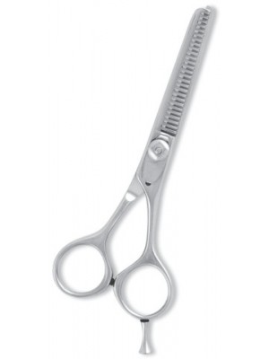 Professional Thinning Scissor. One Blade Teeth and One Blade Razor. Mirror Finish.
