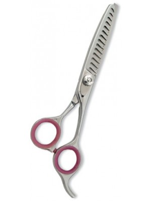 Professional Thinning Scissor. One Blade Teeth and One Blade Razor. Mirror Finish.