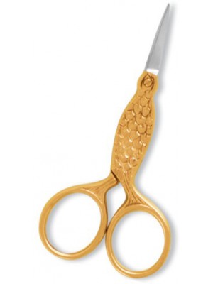 Fancy Scissor. Half Gold