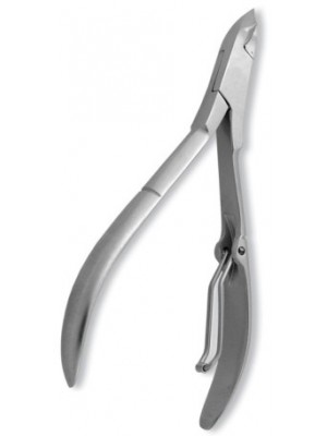 Cuticle Nipper, Single Spring. Mirror Finish.
