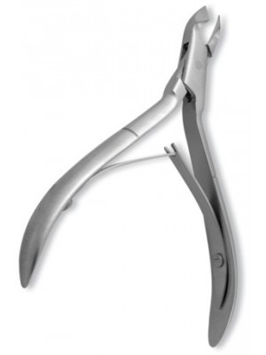 Cuticle Nipper, Single Spring. Mirror Finish.