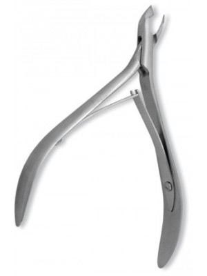 Cuticle Nipper, Double Spring. Mirror Finish